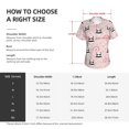 thumbnail image 6 of Wukai Cute Cartoon Panda Classic V-Neck T-Shirt for Women: Comfortable, Stylish, and Versatile Wardrobe Essential-Large, 6 of 7