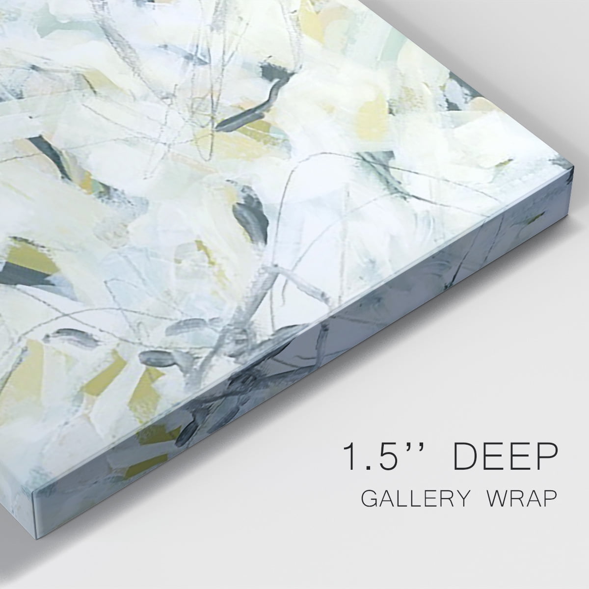 Ice Scribe I Premium Gallery Wrapped Canvas - Ready to Hang