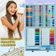 thumbnail image 3 of Kit de dibujo con lápices de colores azules de Art Supplies con funda para niños, 3 of 6