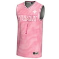 thumbnail image 2 of Youth GameDay Greats #1 Pink Furman Paladins Lightweight Basketball Fashion Jersey, 2 of 4