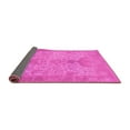 thumbnail image 2 of Ahgly Company Indoor Square Oriental Pink Traditional Area Rugs, 4' Square, 2 of 4