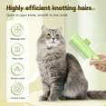 thumbnail image 4 of Clearance Other Cleaning Supplies under $5,Pet Hair Removal Comb Comb Cat Dog Brush For Massaging And Cleaning Grooming Indoor Portable Multifunctional Cat Brush With Release, 4 of 9