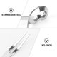 thumbnail image 3 of GOOHOCHY 1 Unidades Acero inoxidable Plato de comida Escargot Placa Tenedor Clip Utensilios de cocina Vajilla Set para Home Restaurant Hotel, 3 of 8