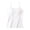 CJK36-White, variant on Lumtrix Tank Tops For Women Built In Bra Basic Double Lined Summer Spaghetti Strap Sleeveless Cami Summer Workout Shirts Light Purple XL