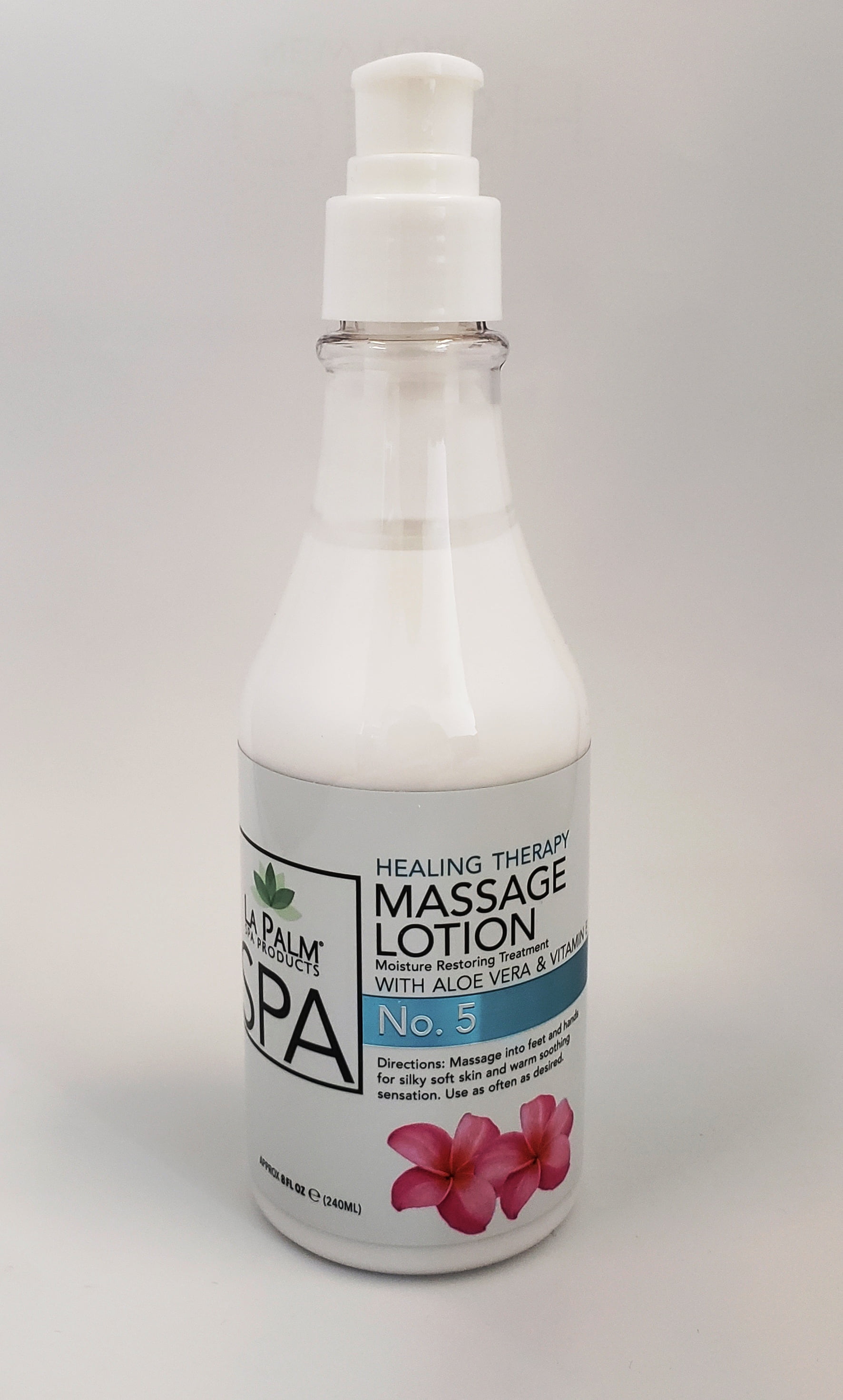 La Palm Organic No.5 Healing Therapy Massage Lotion 8oz