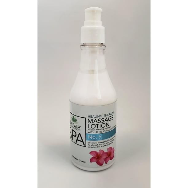 La Palm Organic No.5 Healing Therapy Massage Lotion 8oz