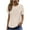 Khaki, variant on My Orders Lightweight Tops & Blouses Ladies Tops And Blouses Petite Womens Sports Tops Pastel Womens Tops Dressy Casual Short Sleeve Tunic Evening Party Shirts White