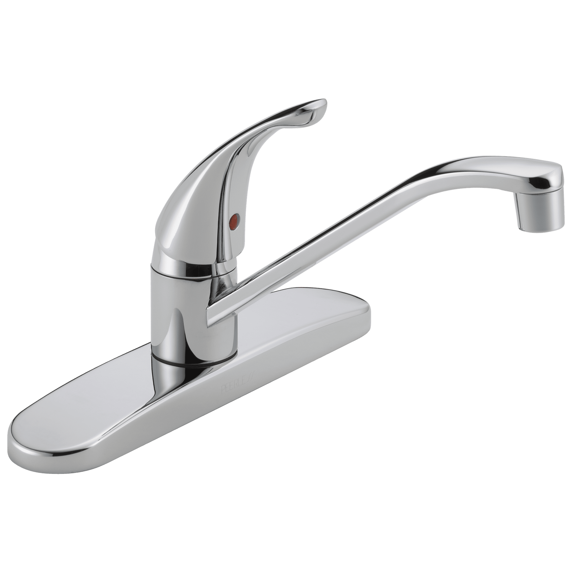 Peerless Single Handle Deck Mount Kitchen Faucet In Chrome P110lf Walmartcom Walmartcom