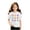 White, variant on Mooqilaa Girls Cotton T-shirts Size 7-8, Short Sleeve Fashion Crew Neck Kids Summer Tops Graphic Tees Pink