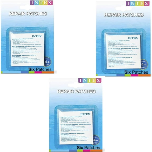 Intex Wet Set Vinyl Plastic Repair Patch (3)