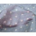 thumbnail image 4 of oneOone Silk Tabby Fabric Dot & White Heart Printed Craft Fabric BTY 42 Inch Wide, 4 of 4
