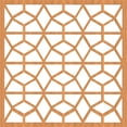 thumbnail image 6 of Ekena Millwork 23 3/8"W x 23 3/8"H x 1/4"T Large Akron Decorative Fretwork Wood Wall Panels, Cherry, 6 of 6