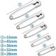 thumbnail image 2 of Safety Pins,safety Pins,safety Pins,small Safety Pins,bulk Safety Pins,large Safety Pins,clothing Safety Pins, 2 of 4