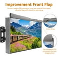 thumbnail image 5 of HOMEYA Waterproof Outdoor TV Cover with Front Flap, 600D Heavy Duty Material, Weatherproof Outside TV Enclosure, 40"-65", 5 of 11