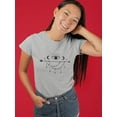 thumbnail image 2 of Mystical Eye And Arrow Shaped T-Shirt Women -Image by Shutterstock, Female x-Large, 2 of 4