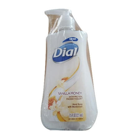 Dial Liquid Hand Soap, Greek Yogurt Vanilla Honey - 7.5