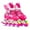 Pink, variant on Riousery Adjustable Inline Skates with Light Up Wheels for Kids and Adults Indoor Outdoor Fitness Recreational Roller Skates for Boys Girls Men Women, Pink, Size Small (13.6 in / 34.5 cm)