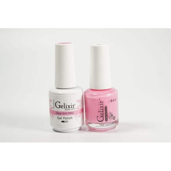 Gelixir Nail Polish Gel & Matching Lacquer Sexy Girl 1 PK #056