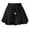 Black, variant on Women's Flowy Ruffle Tiered Skorts Drawstring Elastic Waist Flutter A-Line Skirt Summer Boho Beach Short Skirts