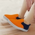 thumbnail image 5 of Kids Wide Box Slip-On Shoes Toddlers Canvas Sneakers for Girls Boys Lightweight Comfortable Causal Running Walking Tennis Shoes, 5 of 6