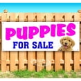 thumbnail image 1 of Puppies For Sale 13 oz Vinyl Banner With Metal Grommets, 1 of 4