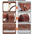 thumbnail image 4 of Leather Bag Shoulder Strap Replacement Conversion Kit Compatible with Longchomp Mini Pouch, 4 of 6
