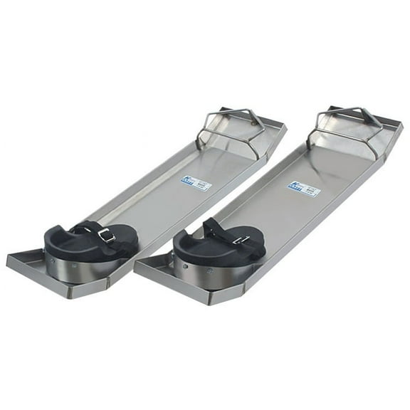 Kraft Tool Co 28 In. X 8 In. Lightweight Stainless Steel Kneeboards (Pair)