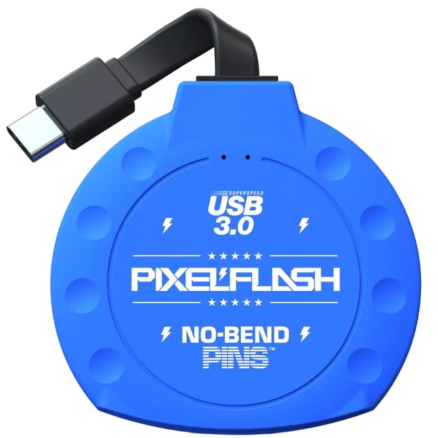 Lector de tarjetas CF PixelFlash USB C 3.1 de 5 Gb/s para Compact Flash