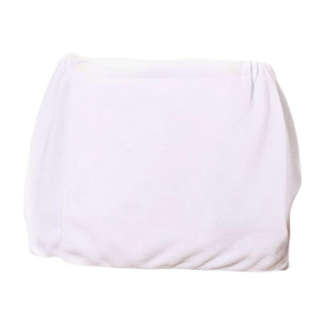 Toalla de baño para hombre, suave, de secado rápido, ideal para hoteles, playas, baños, duchas y piscinas. Blanco
