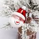 thumbnail image 4 of 2022 Bestseller 30-170mm 70 Uds rojo y blanco claro irrompible decoración navideña adornos bola de Navidad, 4 of 4