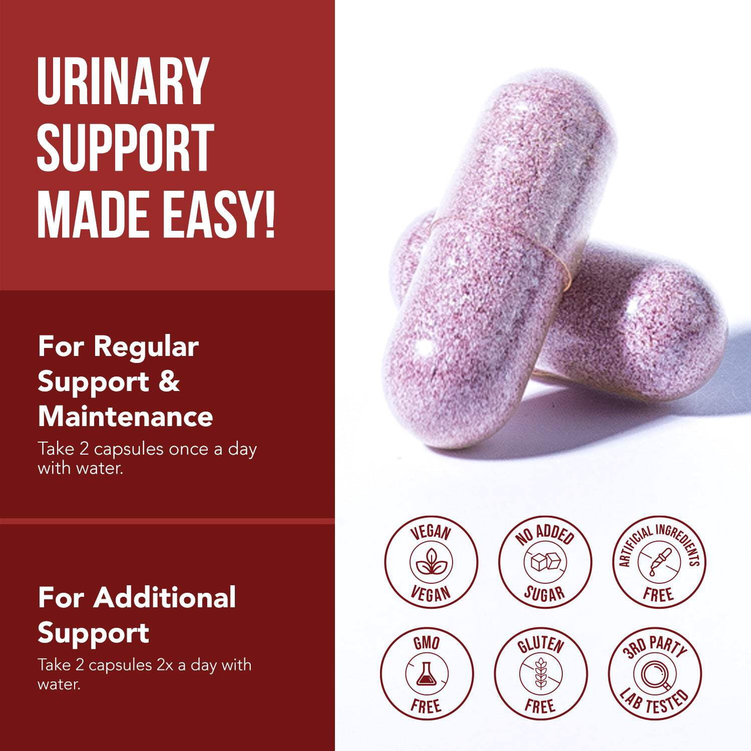 Triquetra Health CranEaze Urinary Tract Support