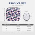 thumbnail image 7 of Lsque Plaid Flamingo 2 PCS Windshield Sun Shade | CarFoldable Window Covers | Car Accessories Reflect UV for Universal Cars SUV Truck | Medium, 7 of 7