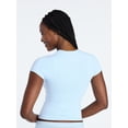 thumbnail image 4 of Joyspun Women's Everyday Seamless Shapewear T-Shirt, Sizes S-XXXL, 4 of 6