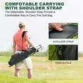thumbnail image 3 of MAZEL Lightweight Golf Bag for Men – Easy to Carry Golf Clubs Bag with Shoulder Strap,Pitch n Putt Golf Stand Bag for Driving Range,Par 3 and Executive Courses - Fit Up to 8 Clubs, 3 of 7