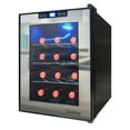 thumbnail image 4 of Vinotemp 12-Bottle Mirrored Thermoelectric Wine Cooler, 4 of 8