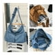 thumbnail image 3 of Bolso KlaOyer de lona tipo bandolera grande, color verde hobo, para mujeres y hombres, 3 of 6