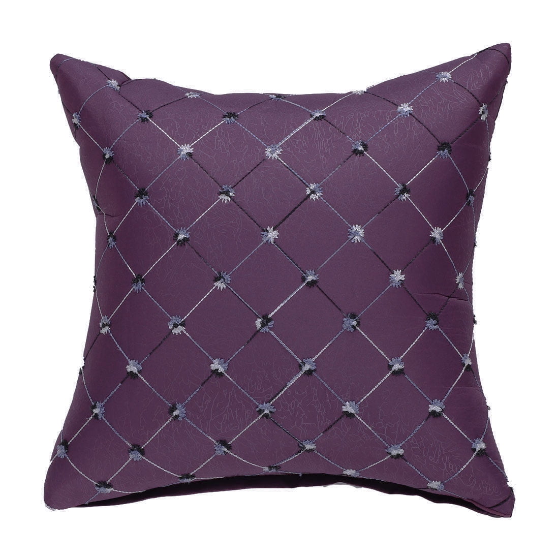 Unique Bargains Luxury Square Decorative Throw Pillow Cover 18" x 18