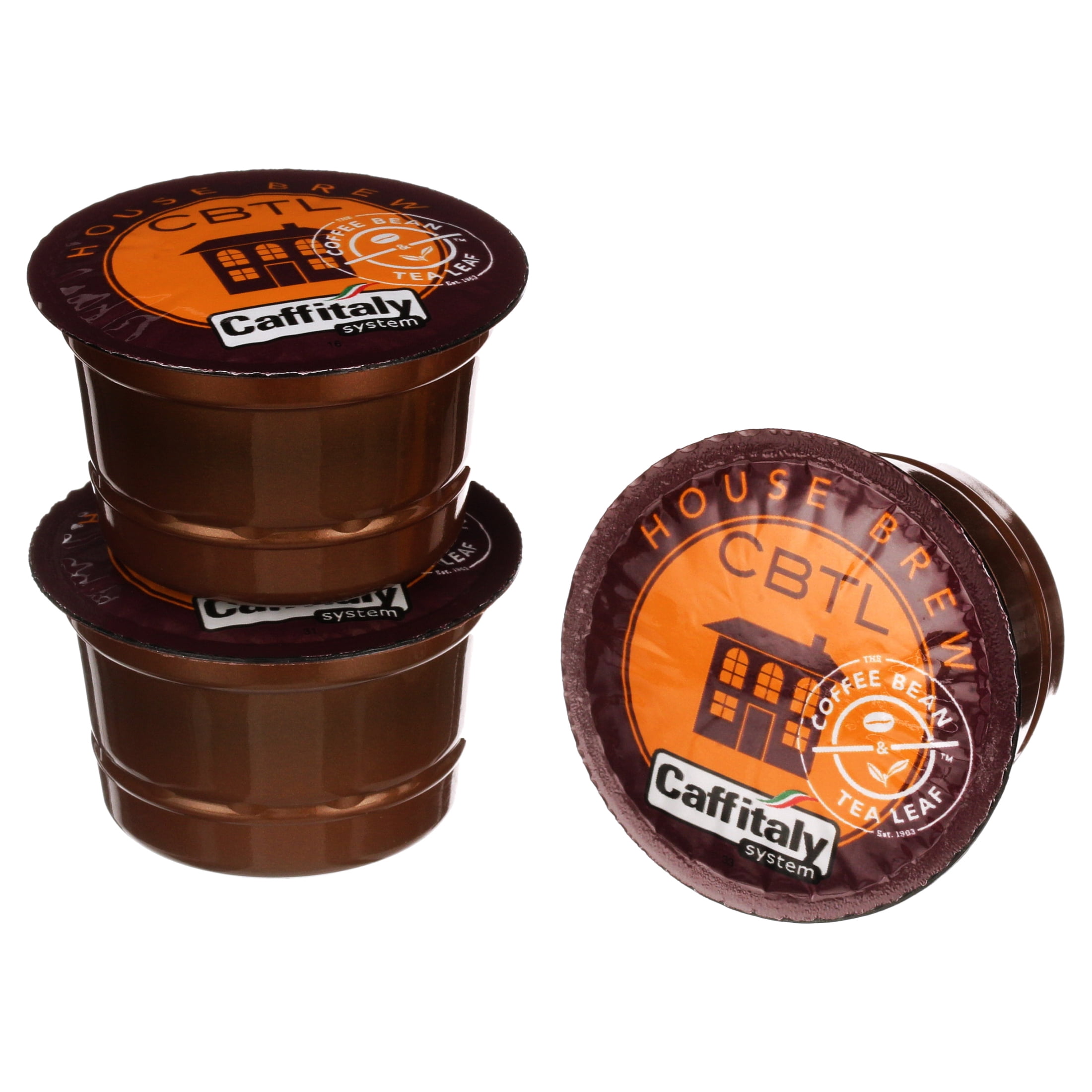 The Coffee Bean & Tea Leaf House Brew Light Roast Single Serve Coffee for CBTL Single Serve Systems, 1 Box of 10 Capsules