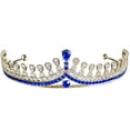 thumbnail image 4 of Wedding Bride Crown Rhinestone Crown Bridal Crown Women Girls Hair Accessory, 4 of 8