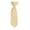 Beige, variant on Solid Lemon Yellow Boy's 8" Clip On Tie Age 0 to 2 Years Old