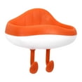 thumbnail image 4 of Wall Mounted Soap Dish Holder ,Pounch Free ,Cartoon Shape Container Accessories with Detachable Hook Portable for Bathroom Shower Accessories Orange, 4 of 9