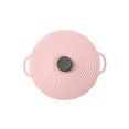 thumbnail image 2 of sunsanly Silicone Pot Lid Dustproof Oil-proof Strong Adsorption Fresh-keeping Anti-slip Texture Food Grade Sealing Cover Kitchen Supply, 2 of 8