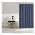 thumbnail image 4 of Cortina de Baño Home Creations HCRE CORTINA P TE MA Texturizada Marino 180x180 cm, 4 of 4