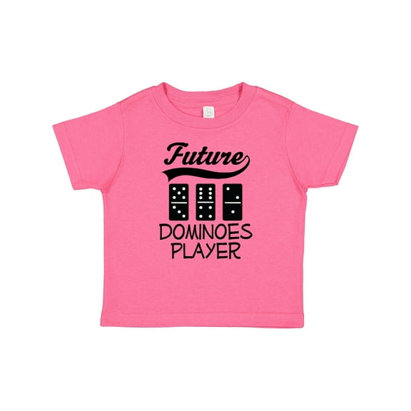 Inktastic Future Dominoes Player Game Boys or Girls Baby T-Shirt