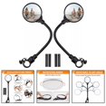 thumbnail image 3 of Bike Handlebar Mirror 2 Pack - Rotatable And Adjustable Wide Angle Rear View, 3 of 8