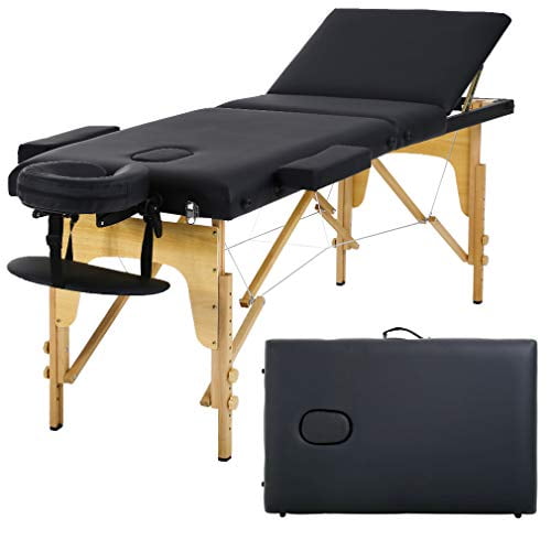 Bestmassage Black 3 Section Portable Massage Table Spa Bed Carry Case T3 Com - How Much Weight Does A Portable Massage Table Hold Bestmassage Black 3 Section Portable Massage Table Spa Bed Carry Case T3 Com - How Much Weight Does A Portable Massage Table Hold