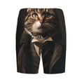 thumbnail image 7 of Daiia Victorian Gentle Cat Mens Woven Stretch Pajama Short,Short Pajama Pants-4X-Large, 7 of 7