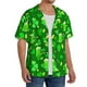 thumbnail image 2 of Fotbe St Patrick's Day2 Camisa Estampada de Manga Corta para Hombre, Casual de Verano, Estilo Playero, Sin Arrugas-X-Large, 2 of 5