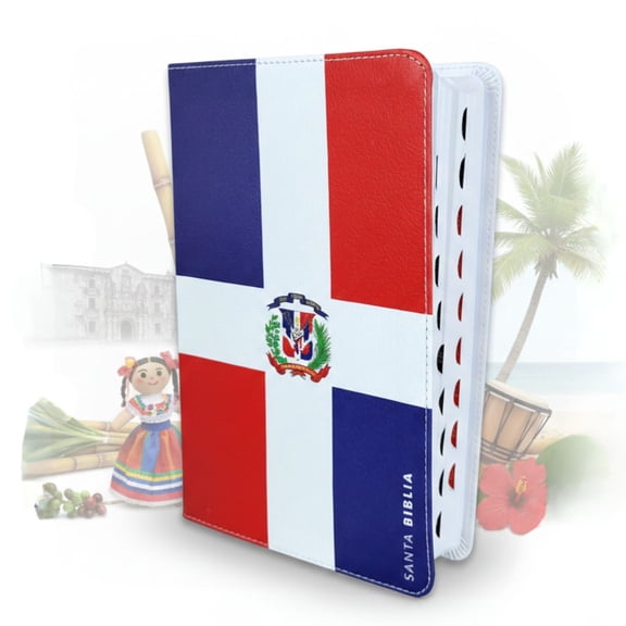 Biblia Letra Grande 12 puntos RV1960 imit. piel con Indice - Republica Dominicana