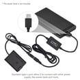 thumbnail image 3 of Cable NP-FW50 PD USB USB TipO-C A NP-FW50 Batería Dummy DC Reemplazo de Acoplador A7S2 A7S A7 II R RII A7M2 A6000 A6300 A6500 A7000, 3 of 7